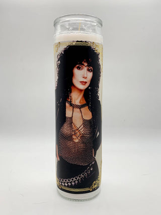 Saint Goddess of Pop - Cher Candle