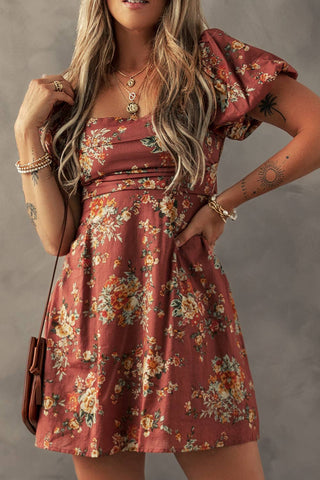 Debbie Puff Sleeve Dress