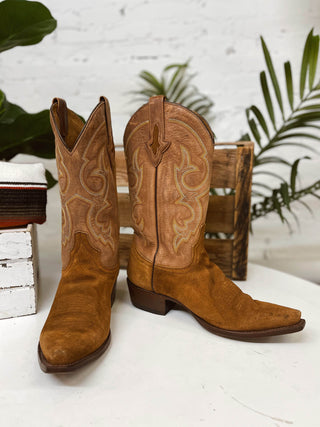 Vintage Resistol Cowboy Boots M Sz 10