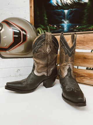 Vintage Sterling River Cowboy Boots W Sz 8