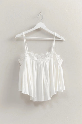 On To You Ruffle Tank