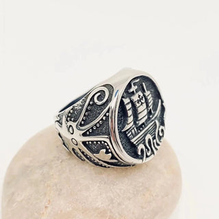 Kraken Biker Ring