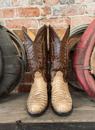 Nocona Python Cowboy Boots Women's Size 8.5