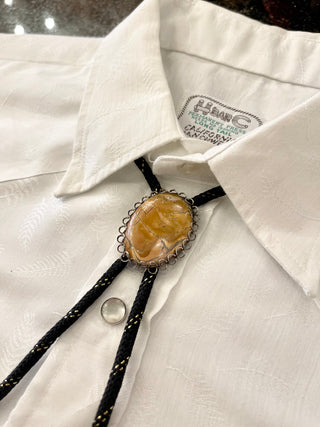 Vintage Stone Bolo Tie