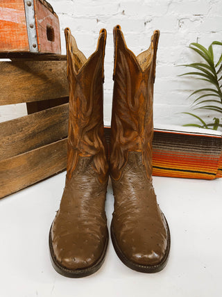 Vintage Rios of Mercedes Cowboy Boots M Sz 10.5