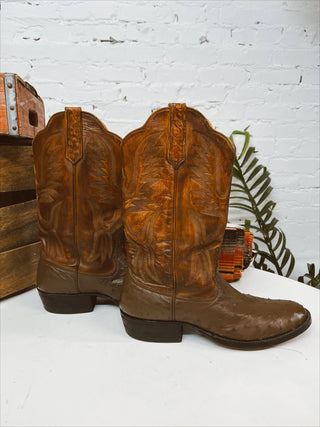 Vintage Rios of Mercedes Cowboy Boots M Sz 10.5